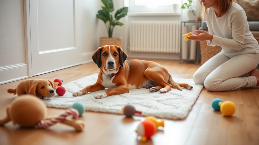 anxiety alleviating dog training techniques