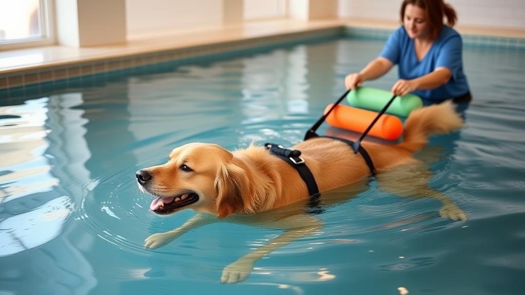 aqua based canine rehabilitation therapy