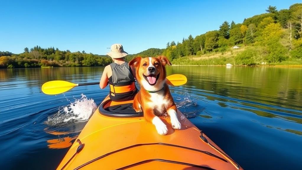 canine water adventure companions