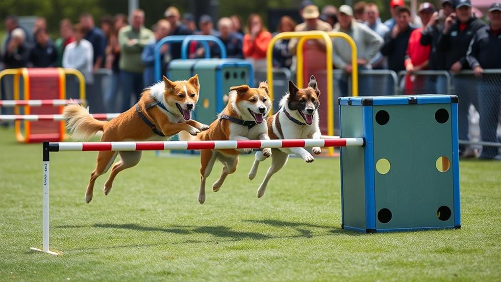 competitive sport for athletic canines