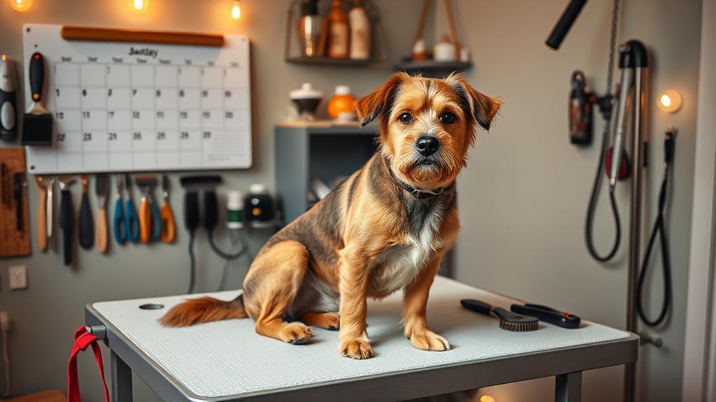 daily grooming routine schedule