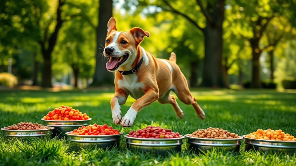 dog food guide for active breeds