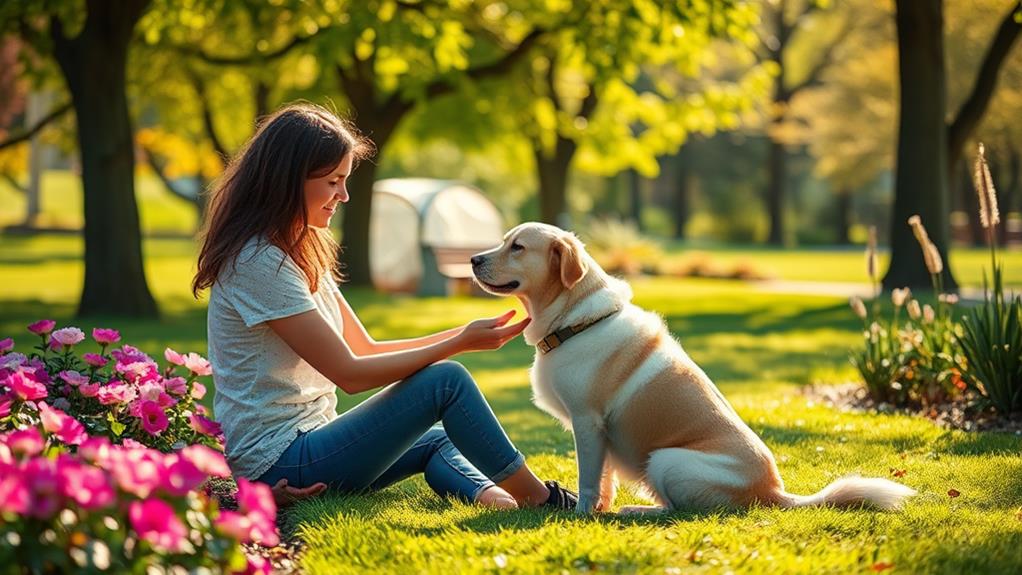 dog training reduces anxiety