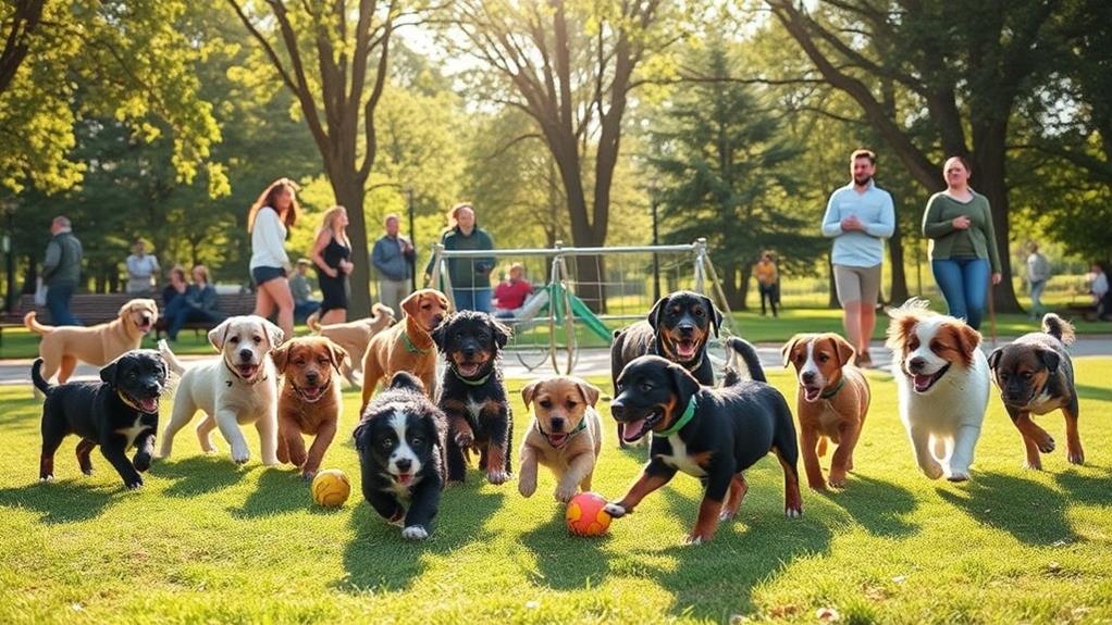 early socialization essential for puppies