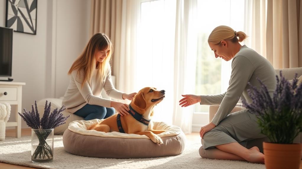 ease anxious canine companions