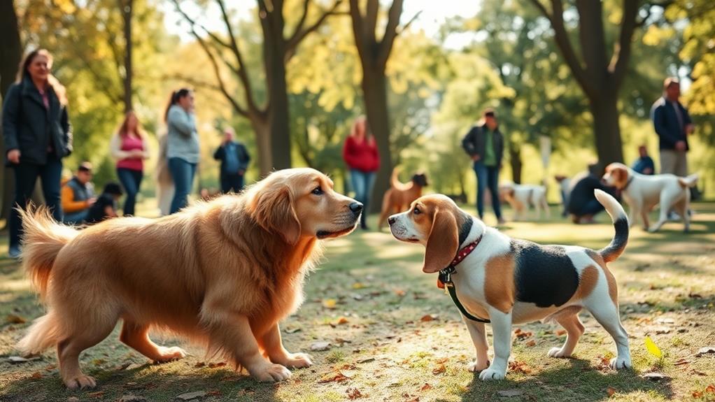 establish mutual canine rapport