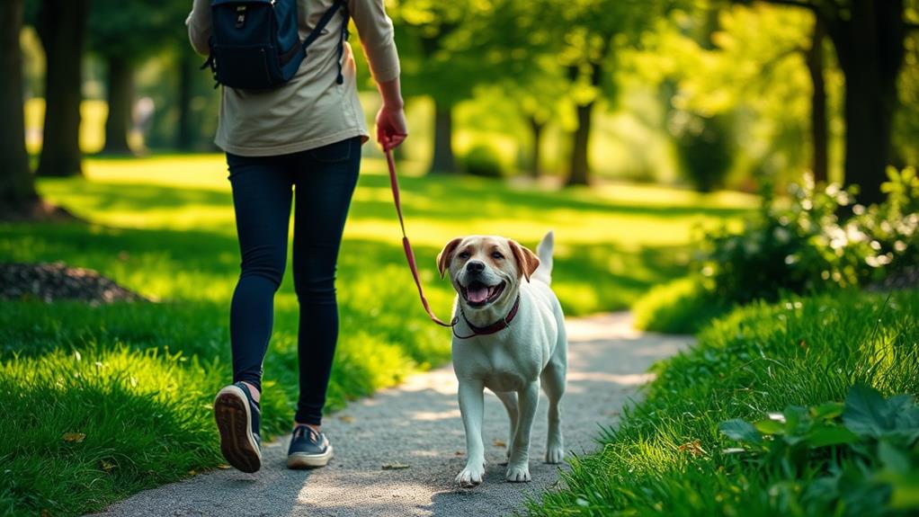 leash training for loose walks