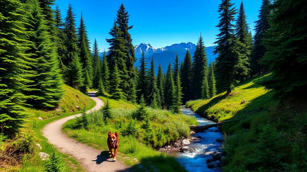 lush diverse wilderness coastal