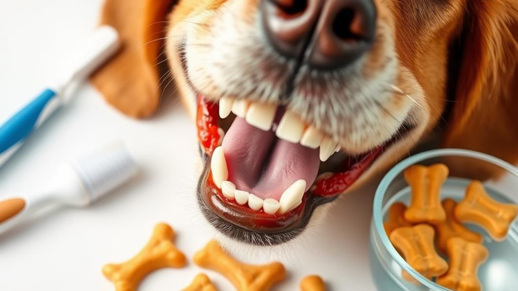 manage canine dental health