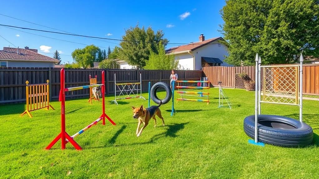 nimble athletic obstacle course practice