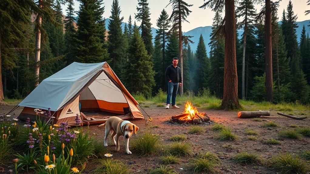 outdoor adventure with canine companions