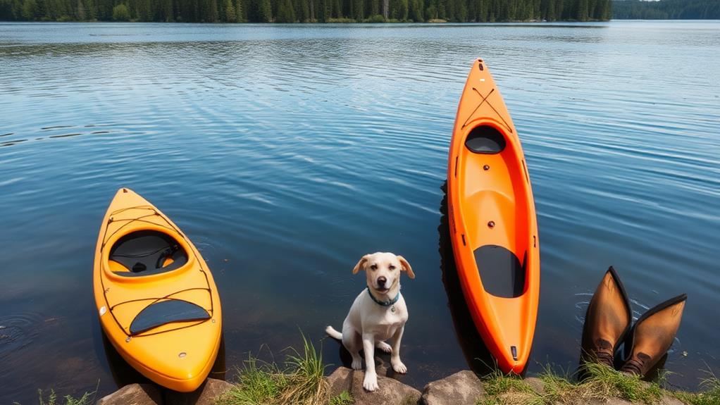 selecting suitable kayak