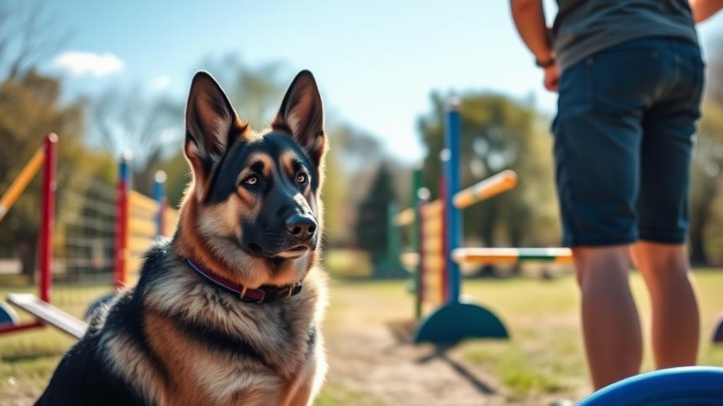 training german shepherds